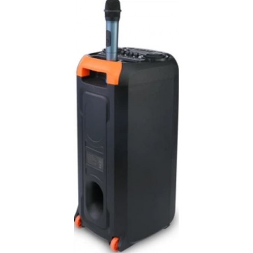 Портативна акумуляторна Bluetooth колонка Gedi-G YS-014, 40 Вт, 2×8", висота 80 см, з 1 мікрофоном