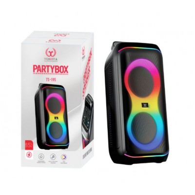 Портативна акумуляторна Bluetooth колонка Gedi-G YS-016, 100 Вт, 2×8", висота 64 см, з 2 мікрофонами