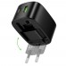 Мережевий зарядний пристрій Hoco CS102A folding PD30W+QC3.0 Type-C to Type-C